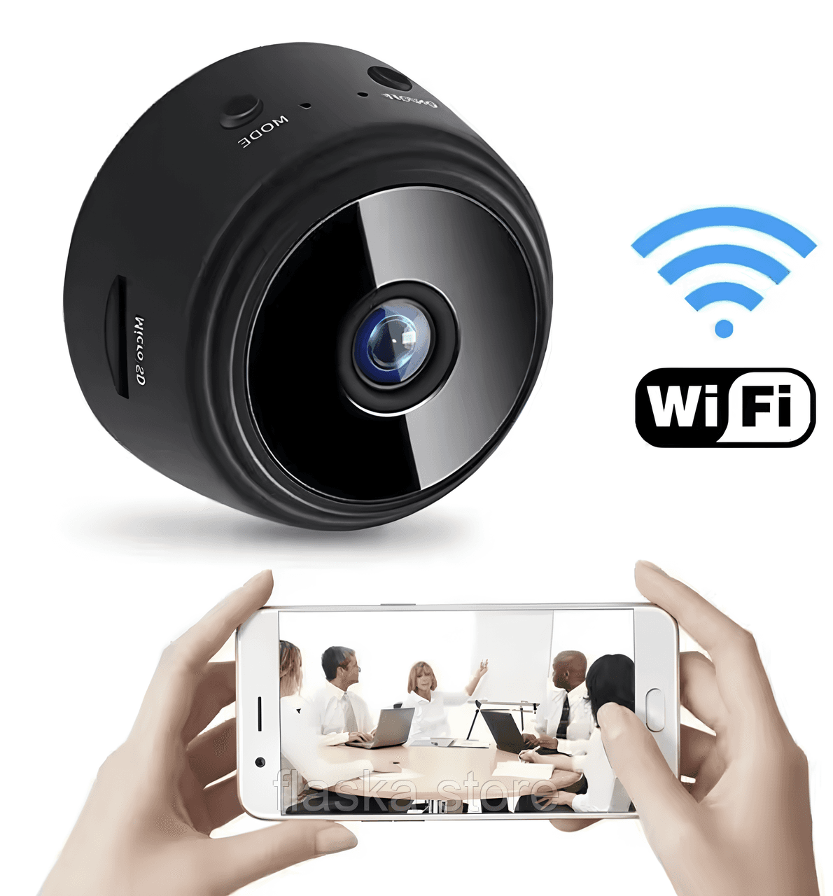 Міні Wi-Fi камера відеоспостереження A9 з мікрофоном